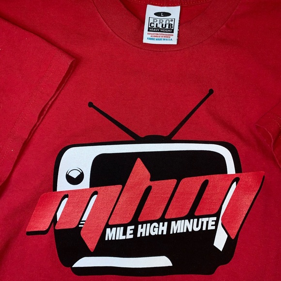 Pro Club T Shirt Mens Large Authentic Red - Picture 2 of 3